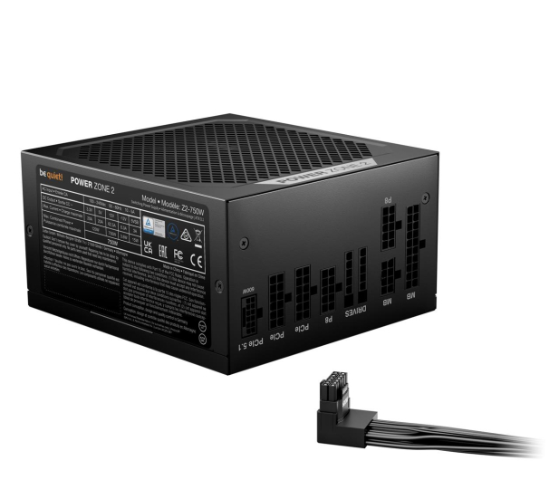 BE QUIET! Power Zone 2 750W 80 PLUS Platinum ATX 3.1 - 1316293 - zdjęcie 4